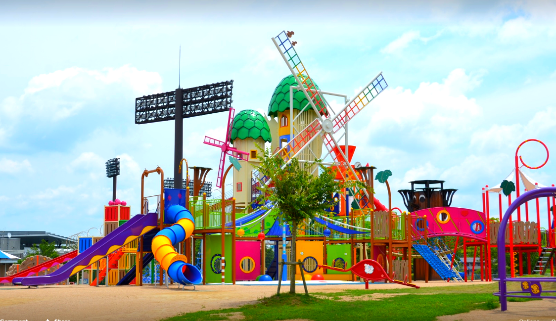 playground custom slides